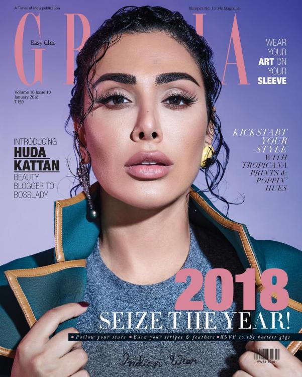 Huda Kattan - Grazia January 2018