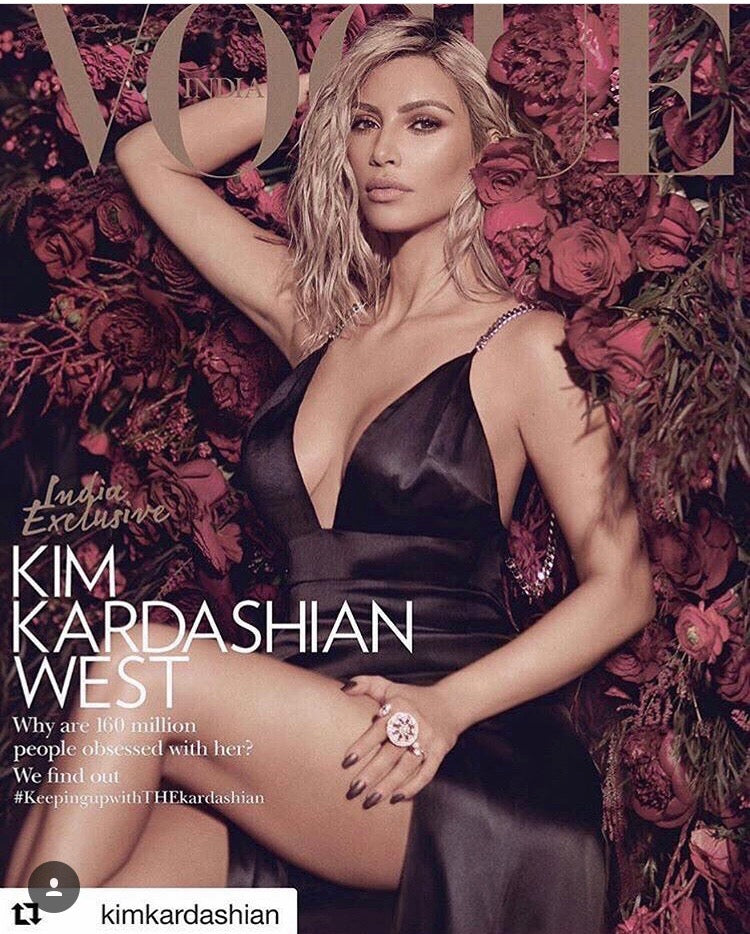 Kardashian West for Vogue India - March 2018 Issue